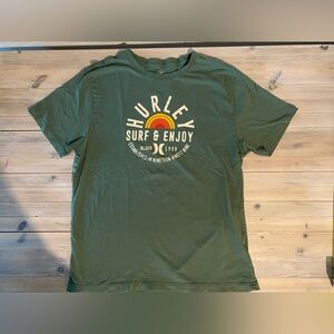 Hurley, Men L, Short Sleeve Cotton T-Shirt Like New Retail $45